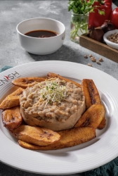 BEANS AND PLANTAIN